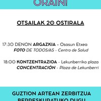 Pediatria zerbitzua orain! Kontzentrazioa
