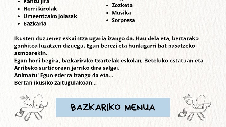 Araxes ikastexeak 50 urte - Ikas Komunitatearen festa