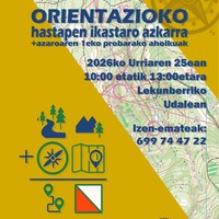 Orientazioko hastapen ikastaro azkarra