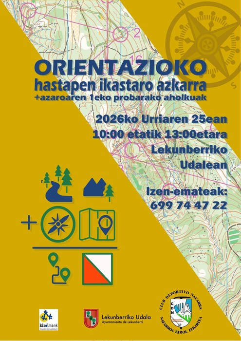 Orientazioko hastapen ikastaro azkarra