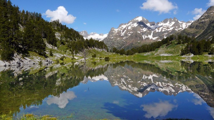 Mendi irteera Ttutturrerekin: Panticosa-Sallent.