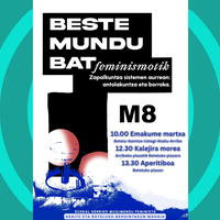 Martxoak 8 Araitz eta Betelun: Emakume martxa, kalejira eta aperitiboa