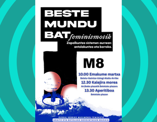 Martxoak 8 Araitz eta Betelun: Emakume martxa, kalejira eta aperitiboa