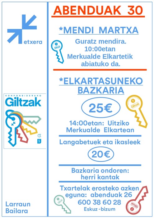 Mendi martxa eta elkartasun bazkaria