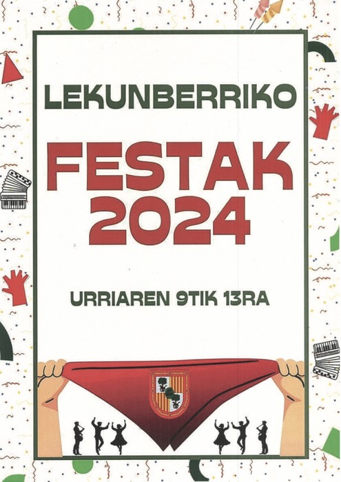 Martxan dago Lekunberriko festetako kartel lehiaketa