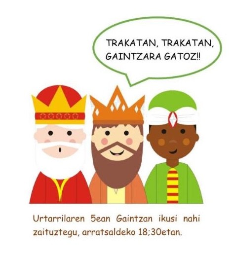 Errege Magoak Gaintzan