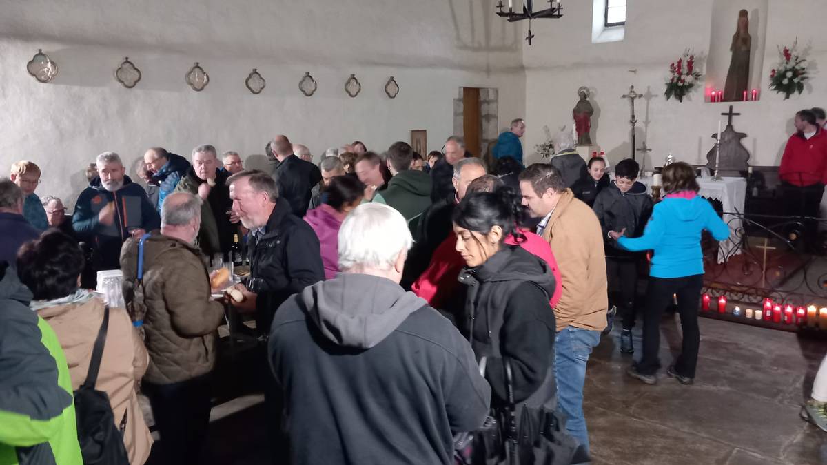 Giro ederra Santa Engraziako Erromerian