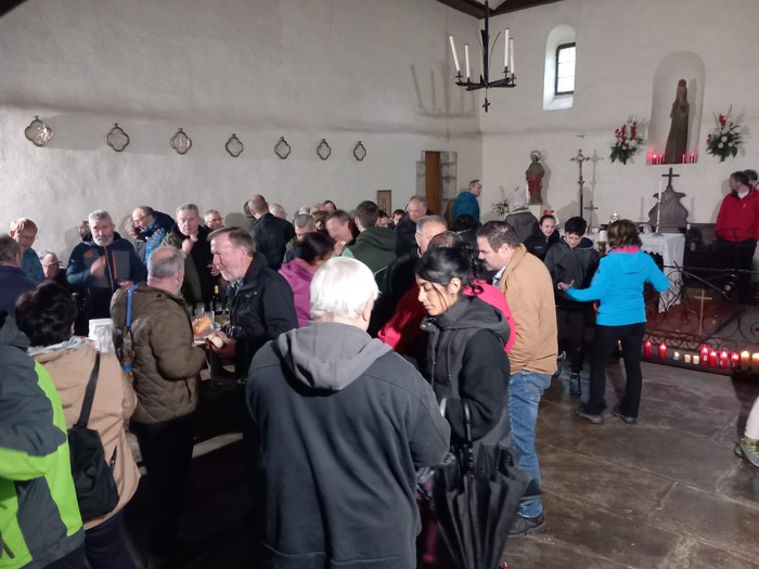 Giro ederra Santa Engraziako Erromerian