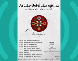 Araitz-Beteluko eguna ospatuko dute larunbatean Arribe-Atallun
