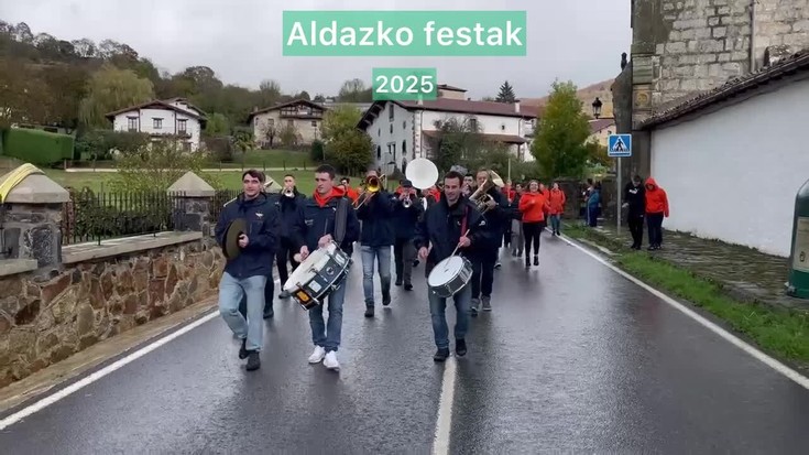 Aldazko festak joan zaizkigu eta Maria Josefa Arregiren oroitzapenak gurekin jarraituko du