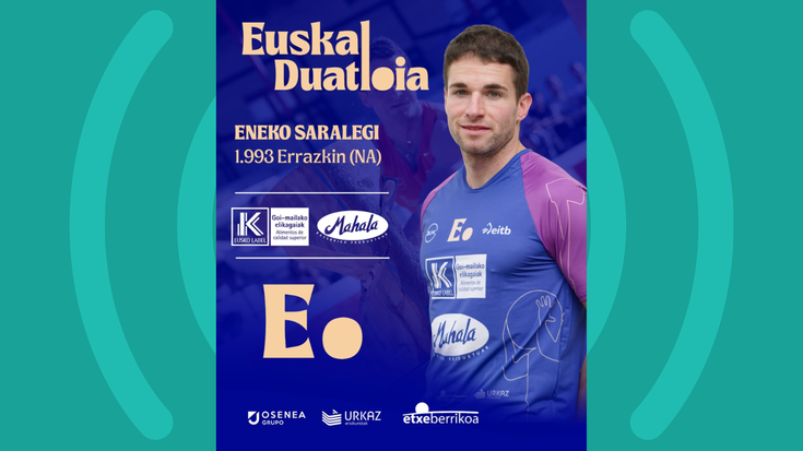 Euskal Duatloia finalean arituko da Eneko Saralegi ere igandean