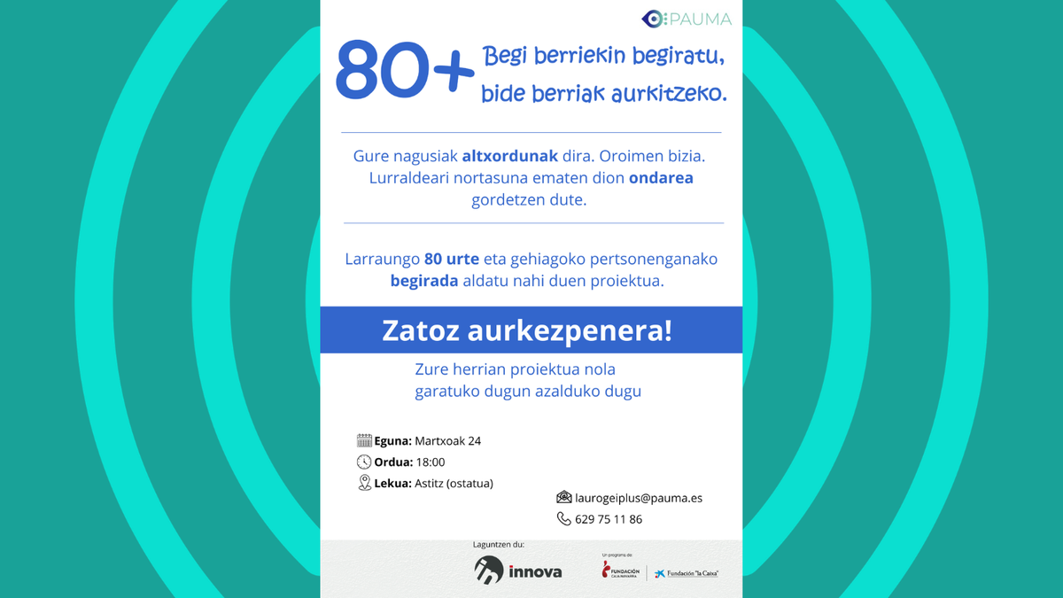 80+ proiektua aurkeztuko dute gaur arratsaldean Astizko aterpean