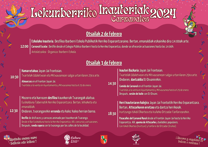 Lekunberriko Ihauteriak
