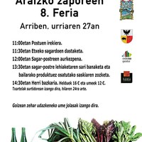 Araizko zaporeen 8. feria