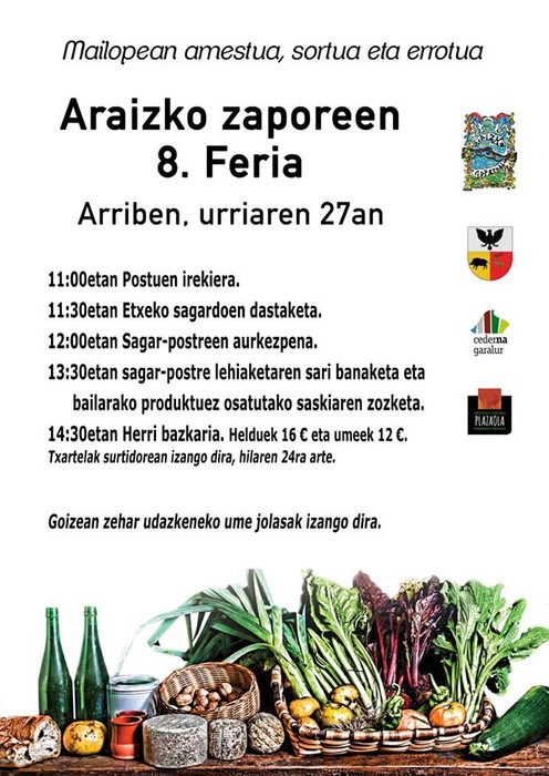 Araizko zaporeen 8. feria