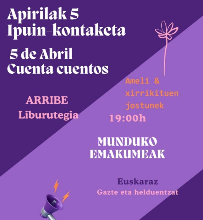 Ipuin kontaketa: "Munduko emakumeak"