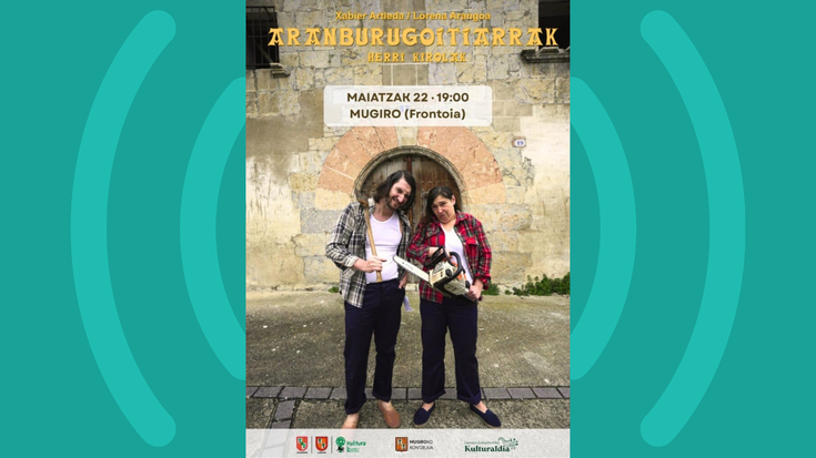“ARANBURUGOITIARRAK - Herri Kirolak” ostiral arratsaldean Mugiroko frontoian