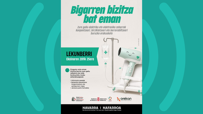 “EMAN BIGARREN BIZITZA BAT” etxeko gailuen bigarren bizitzari buruzko erakusketa eta tailerra