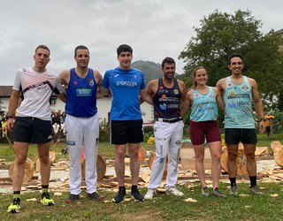 Giro ederrean ospatu zituzten festak Arriben