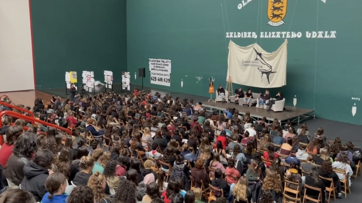 Euskal Herriko Gazte Feministen topaketak ospatu zituzten asteburuan Zaldibarren