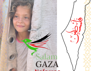 Larraun eta Lekunberri Gazako herriaren alde