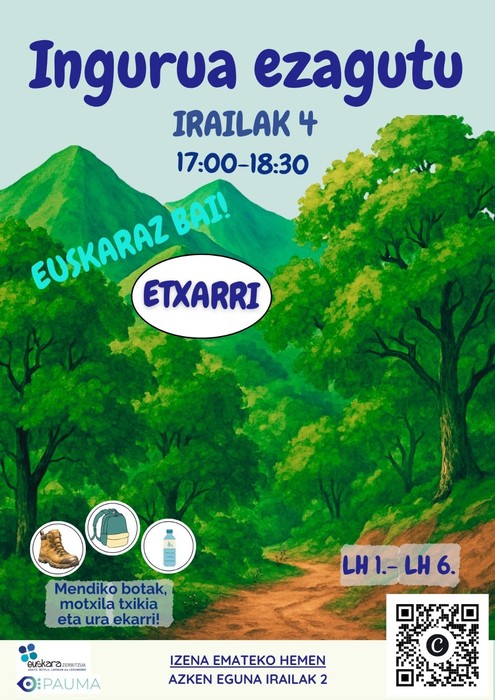 "Euskaraz Bai!": Ingurua ezagutu