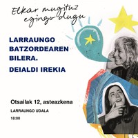 Euskaraldia: Larraungo batzordearen bilera