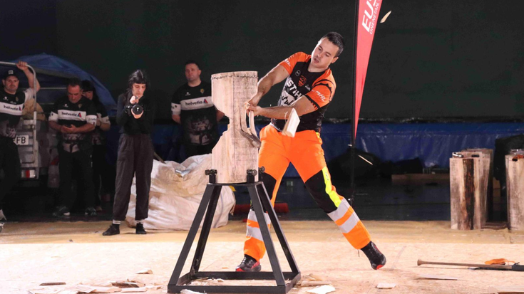 Laugarren postua lortu zuen Ibai Soroak Euskal Timber Txapelketako finalean