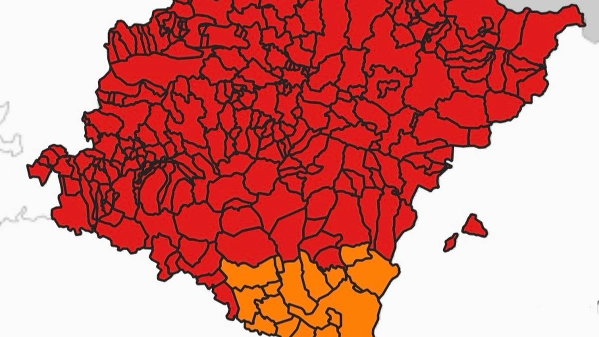 Baso-suteen arriskua oso altua da egunotan Nafarroan