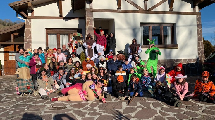 Uitziko ihoteak: urteko lehen inauteriak hemen dira