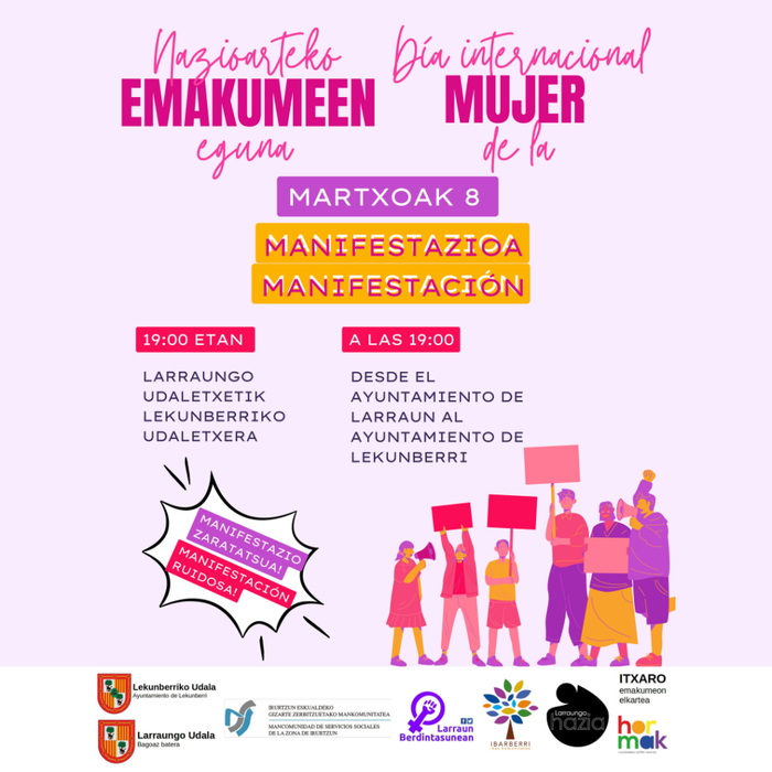 Emakumearen eguna-elkarretaratzea