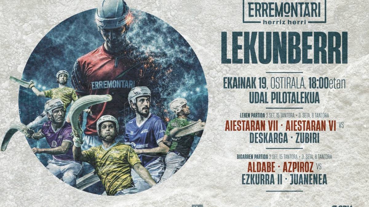 Erremontari Herriz Herri bueltan da gaur arratsaldean Lekunberrin