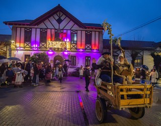 Mari Domingi eta Olentzero Lekunberrin