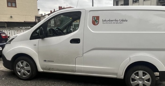 Lekunberriko Udalak furgoneta elektriko bat erosi du