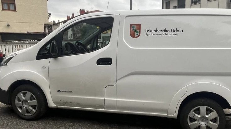 Lekunberriko Udalak furgoneta elektriko bat erosi du