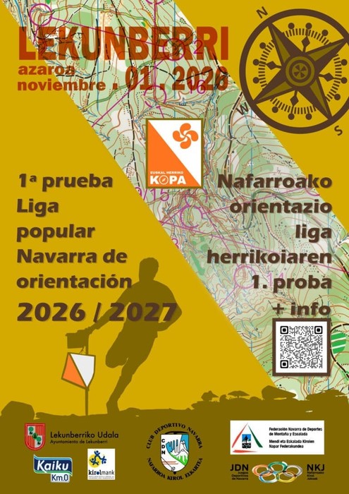 Nafarroako Orientazio Ligaren 1. proba
