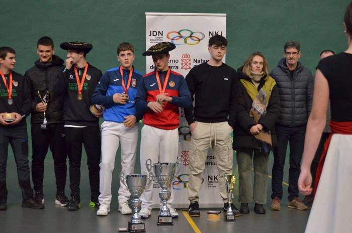 Guillermo Mazo Memorialeko txapelketa Lekunberrin jokatu zuten