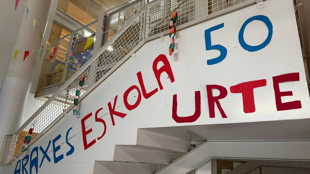 Araxes Ikastxearen 50. urteurrena hemen da