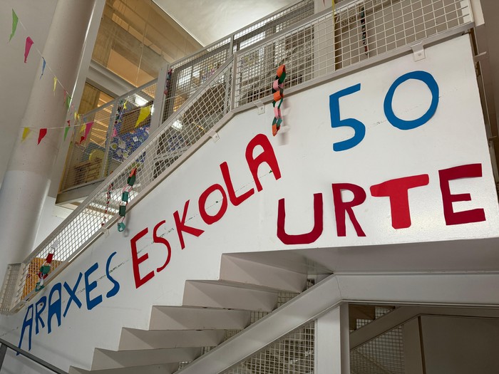Araxes Ikastxearen 50. urteurrena hemen da