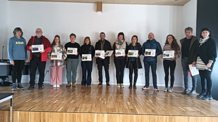 Lekunberri eta Larraungo Argazki eta Gabonetako Argien Lehiaketen sariak banatu dituzte