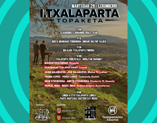 Lekunberriko I. Txalaparta topaketa ospatuko dute igandean garrantzi handiko gonbidatuekin