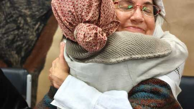 Eguberrietako festa ospatu dute Araxes ikastetxean