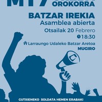 Batzar irekia: M17 GREBA OROKORRA