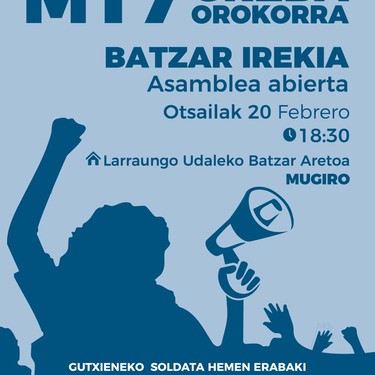 Batzar irekia: M17 GREBA OROKORRA