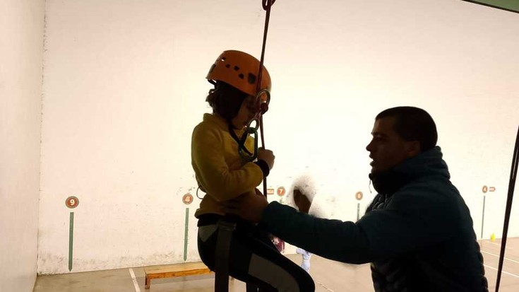 Eskalada eta zirkuito-jolasak egin dituzte Baraibarren