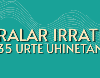 Aralar Irratiak 35 urteak eta Martin Juanenaren jubilazioa ospatuko ditu maiatzaren 16ean