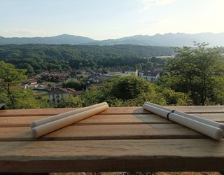 Lau makila berri utzi dituzte Lekunberriko Txalaparta Finkoan