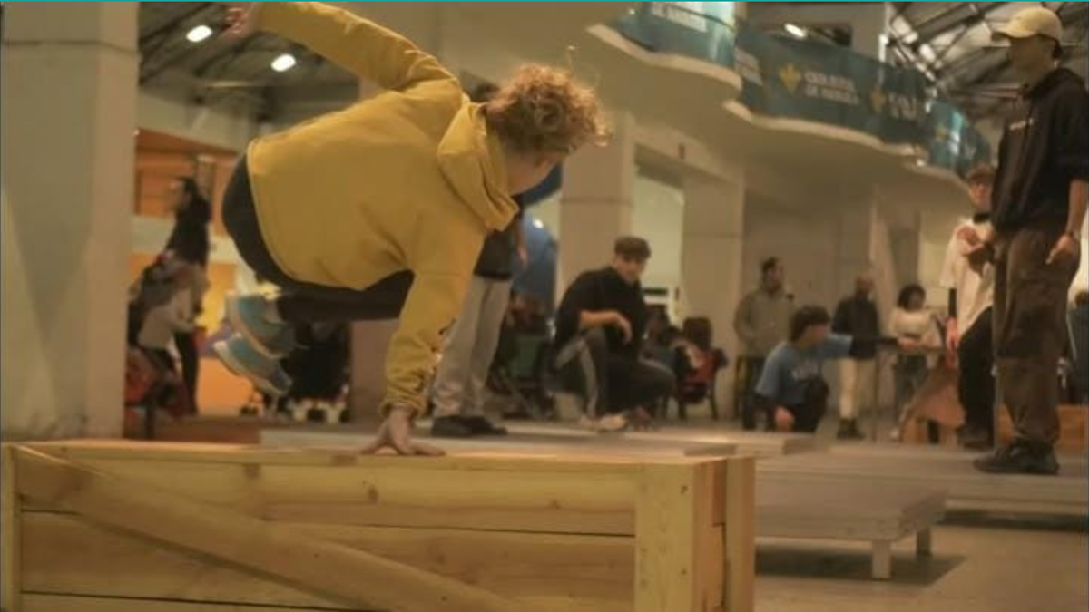 Nerabeentzako parkour tailerra eskeiniko dute larunbatean Atallun