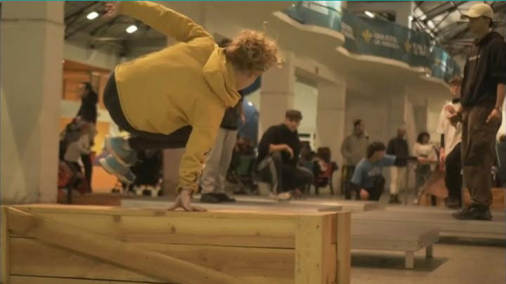 Nerabeentzako parkour tailerra eskeiniko dute larunbatean Atallun