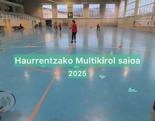Multikirol Saio borobila izan dute Plazaola Kirolgunean